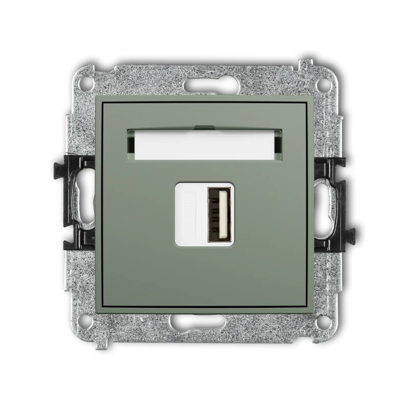 Karlik ICON Mechanizm ładowarki USB pojedynczej USB A, 5W max., 5V, 1A 61ICUSB-1