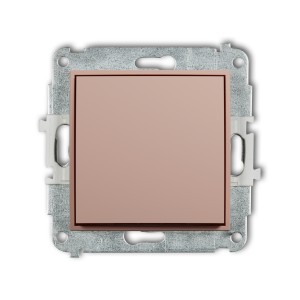 Karlik ICON Mechanizm łącznika zwiernego, jednobiegunowego (jeden klawisz bez piktogramu) 62IWP-4.1