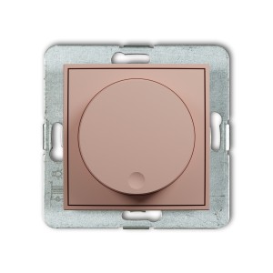 Karlik ICON Mechanizm elektronicznego regulatora oświetlenia przyciskowo-obrotowego do lamp LED 62IRO-2