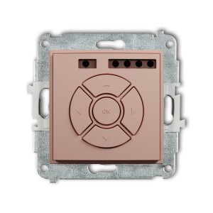 Karlik ICON Mechanizm elektronicznego sterownika roletowego (przycisk strefowy) 62ISR-5