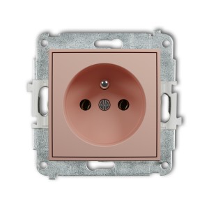Karlik ICON Mechanizm gniazda pojedynczego z uziemieniem 2P+Z (bez przesłon torów prądowych) 62IGP-1z