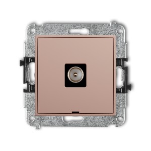 Karlik ICON Mechanizm gniazda antenowego pojedynczego TV, bez pola opisowego 62IGTVBO-1
