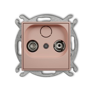 Karlik ICON Mechanizm gniazda abonenckiego RTV końcowego w szeregu gniazd przelotowych 6dB 62IG6K