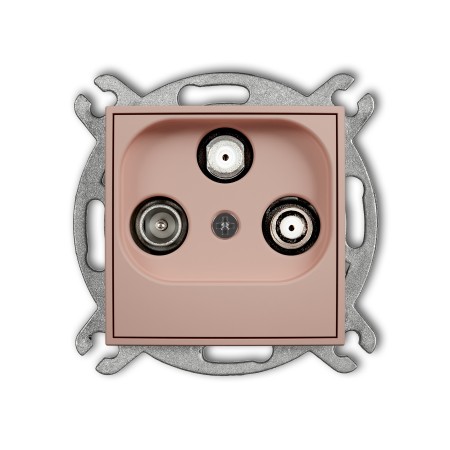 Karlik ICON Mechanizm gniazda abonenckiego 2 wyjścia SAT + TV 62IGSN