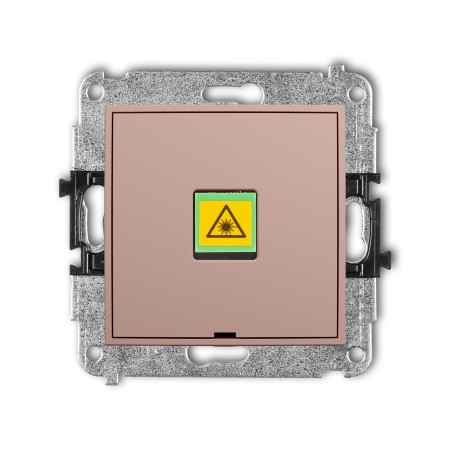 Karlik ICON Mechanizm gniazda światłowodowego/optycznego pojedynczego, bez pola opisowego 62IGOPBO-1