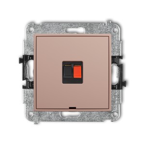Karlik ICON Mechanizm gniazda głośnikowego pojedynczego, bez pola opisowego 62IGGBO-1
