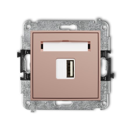 Karlik ICON Mechanizm ładowarki USB pojedynczej USB A, 10W max., 5V, 2A 62ICUSB-3