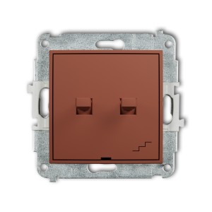 Karlik ICON Mechanizm łącznika jednobiegunowego ze schodowym w stylu amerykańskim (wspólne zasilanie) 63IWPUS-10.1