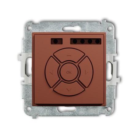 Karlik ICON Mechanizm elektronicznego sterownika roletowego (przycisk centralny/dodatkowy) 63ISR-6