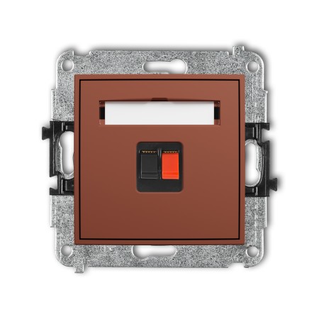 Karlik ICON Mechanizm gniazda głośnikowego pojedynczego 63IGG-1