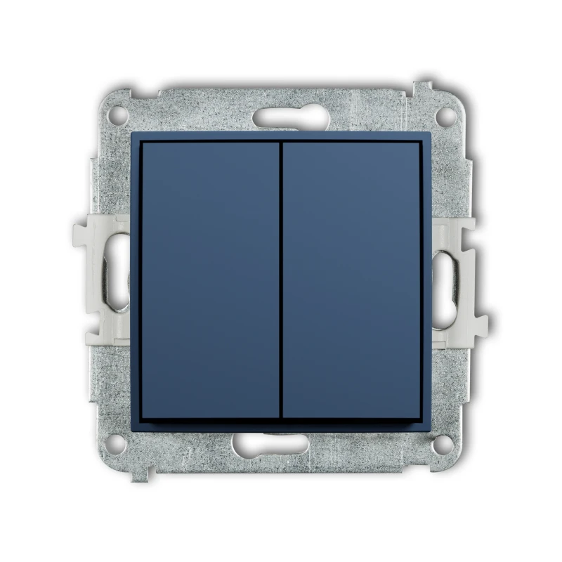 Karlik ICON Mechanizm łącznika podwójnego schodowego (dwa klawisze bez piktogramów) 64IWP-33.1