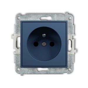 Karlik ICON Mechanizm gniazda pojedynczego z uziemieniem 2P+Z (przesłony torów prądowych) 64IGP-1zp