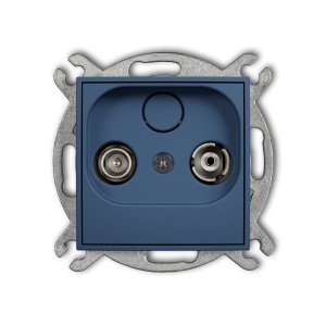 Karlik ICON Mechanizm gniazda abonenckiego RTV przelotowego 9dB 64IG9P