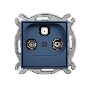 Karlik ICON Mechanizm gniazda abonenckiego RTV-SAT końcowego multimedialnego (Internet) 64IGM
