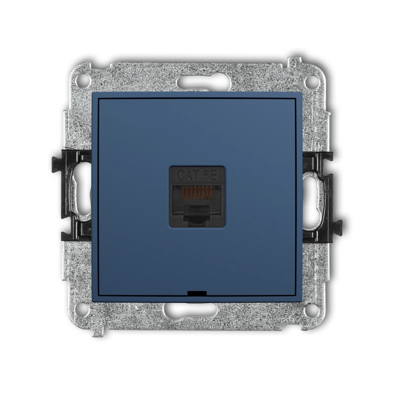 Karlik ICON Mechanizm gniazda komputerowego pojedynczego 1xRJ45, kat. 5e, 8-stykowy, bez pola opisowego 64IGKBO-1