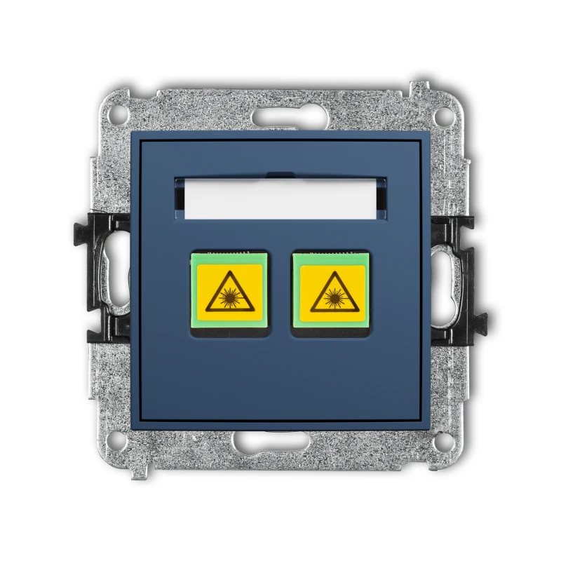 Karlik ICON Mechanizm gniazda światłowodowego/optycznego podwójnego 64IGOP-2