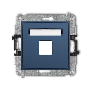 Karlik ICON Mechanizm gniazda multimedialnego pojednczego bez modułu (standard Keystone) 64IGM-1P