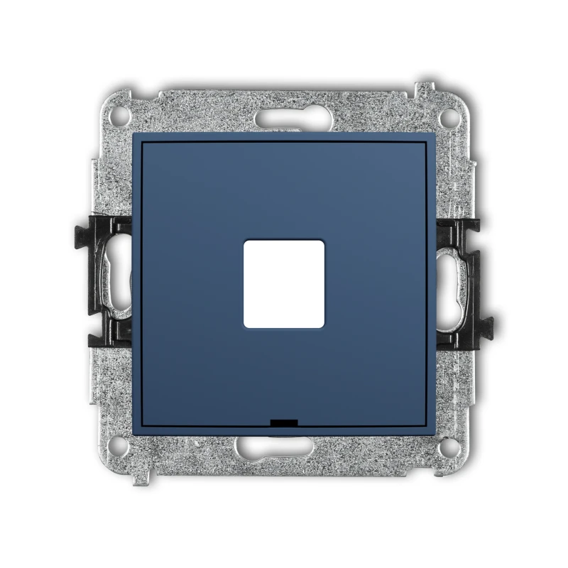 Karlik ICON Mechanizm gniazda multimedialnego pojedynczego bez modułu, bez pola opisowego (standard Keystone) 64IGMBO-1P