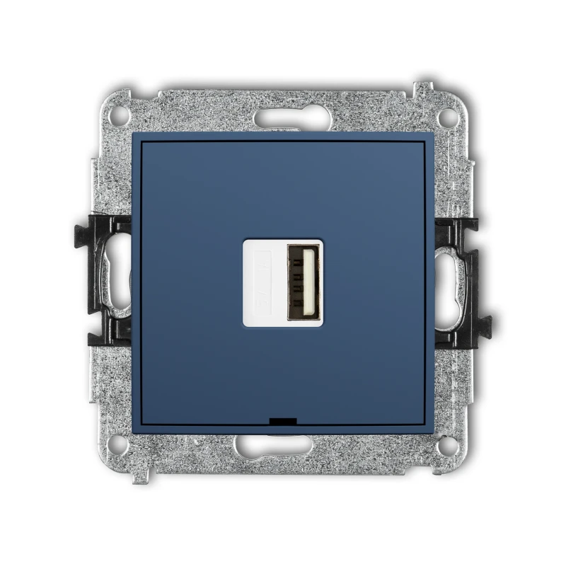 Karlik ICON Mechanizm ładowarki USB pojedynczej USB A, 5W max., 5V, 1A, bez pola opisowego 64ICUSBBO-1