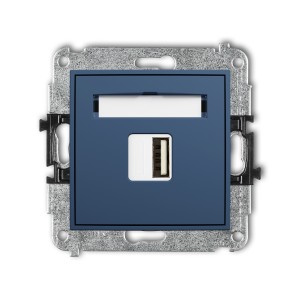 Karlik ICON Mechanizm ładowarki USB pojedynczej USB A, 10W max., 5V, 2A 64ICUSB-3