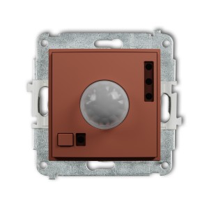 Karlik Seria Mini Mechanizm elektronicznego czujnika ruchu  kolor terakota symbol 63MCR-1