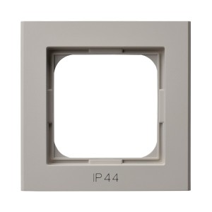 Ospel Sonata Ramka pojedyncza do łączników IP-44 Kolor kaszmir RH-1R/82