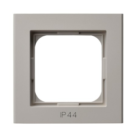 Ospel Sonata Ramka pojedyncza do łączników IP-44 Kolor kaszmir RH-1R/82