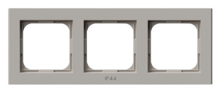 Ospel Sonata Ramka potrójna do łączników IP-44 Kolor kaszmir RH-3R/82