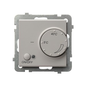 Ospel Sonata Regulator temperatury z czujnikiem napowietrznym Kolor kaszmir RTP-1RN/m/82