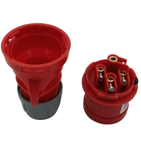 580 PCE WTYKA SIŁOWA 4X32 WTYCZKA 32A 4P PRZENOŚNA 024-6