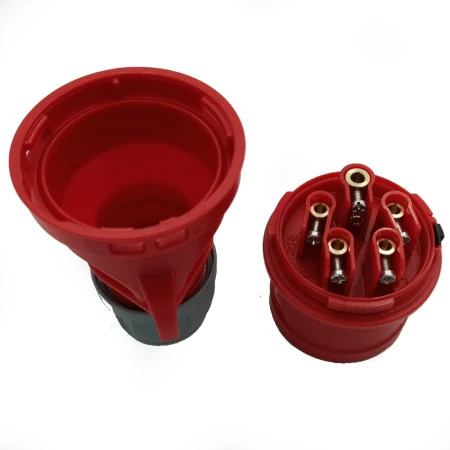 581 PCE WTYKA SIŁOWA 5X16 WTYCZKA 16A 5P PRZENOŚNA 015-6