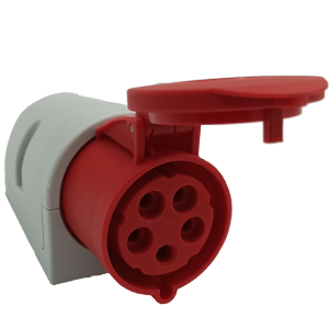 574 PCE GNIAZDO SIŁOWE 5X32 GNIAZDKO 32A 5P STAŁE 125-6