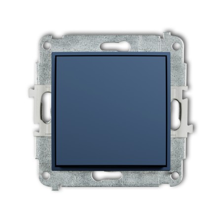 Karlik Seria Mini Mechanizm łącznika jednobiegunowego kolor navy blue symbol 64MWP-1