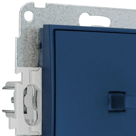 Karlik Seria Mini Mechanizm łącznika zwierny dzwonek w stylu amerykańskim kolor navy blue symbol 64MWPUS-4