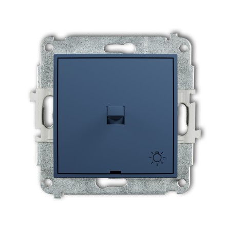Karlik Seria Mini Mechanizm łącznika zwierny światło w stylu amerykańskim kolor navy blue symbol 64MWPUS-5