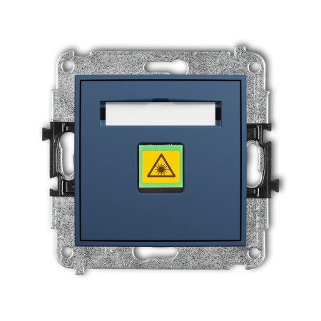Karlik Seria Mini Mechanizm gniazda światłowodowego/optycznego pojedynczego kolor navy blue symbol 64MGOP-1
