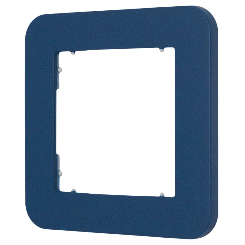 Karlik Seria Mini Ramka uniwersalna pojedyncza zaokrąglona z tworzywa kolor navy blue symbol 64MRTZ-1