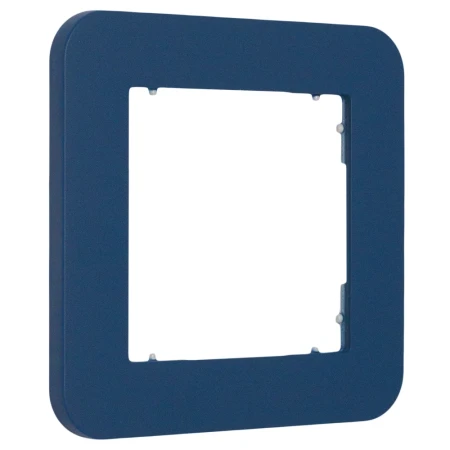 Karlik Seria Mini Ramka uniwersalna pojedyncza zaokrąglona z tworzywa kolor navy blue symbol 64MRTZ-1