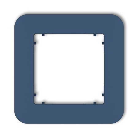 Karlik Seria Mini Ramka uniwersalna pojedyncza zaokrąglona z tworzywa kolor navy blue symbol 64MRTZ-1