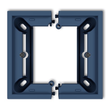 Karlik Seria Mini Puszka natynkowa pojedyncza, składana MINI kolor navy blue symbol 64DPU-1