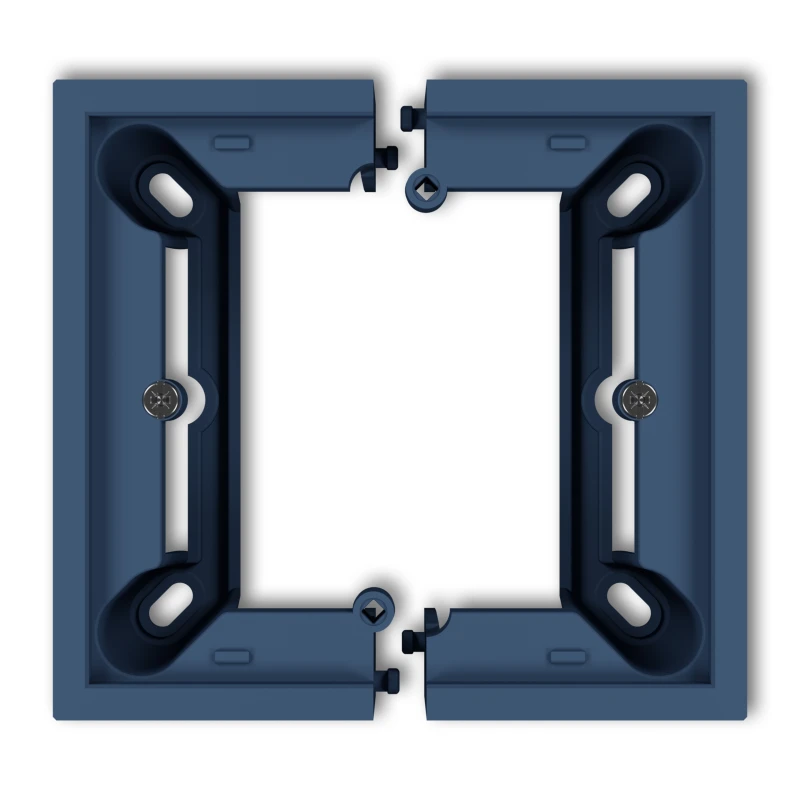 Karlik Seria Mini Puszka natynkowa pojedyncza, składana MINI kolor navy blue symbol 64DPU-1
