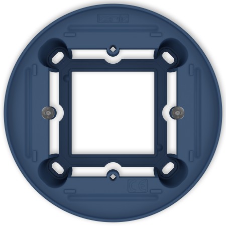 Puszka natynkowa pojedyncza okrągła ICON i MINI kolor navy blue 64PUO-1