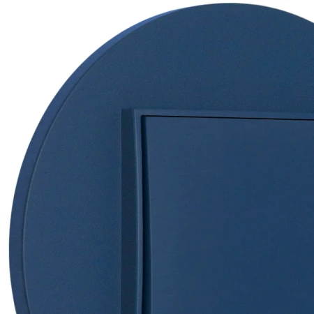 Włącznik dzwonkowy z ramką okrągłą seria MINI kolor navy blue