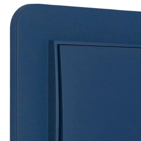 Włącznik schodowy z ramką zaokrągloną seria MINI kolor navy blue