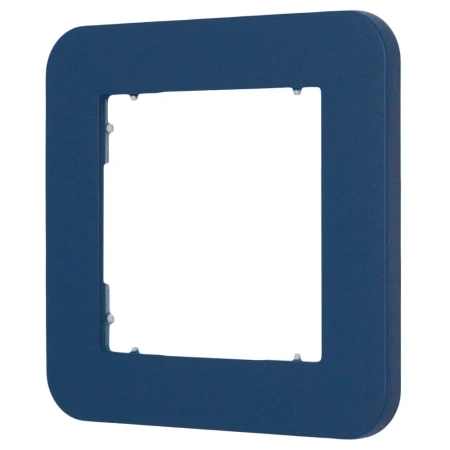 Włącznik schodowy z ramką zaokrągloną seria MINI kolor navy blue