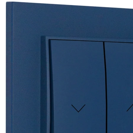 Włącznik roletowy z blokadą z ramką kwadratową seria MINI kolor navy blue