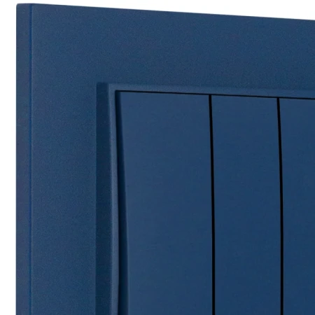 Włącznik potrójny z ramką kwadratową seria MINI kolor navy blue