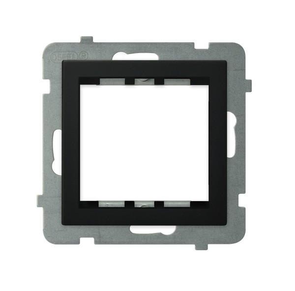 Adapter podtynkowy systemu OSPEL 45 do serii Sonata producent Ospel seria Sonata kolor Czarny mat kod AP45-1R/m/33